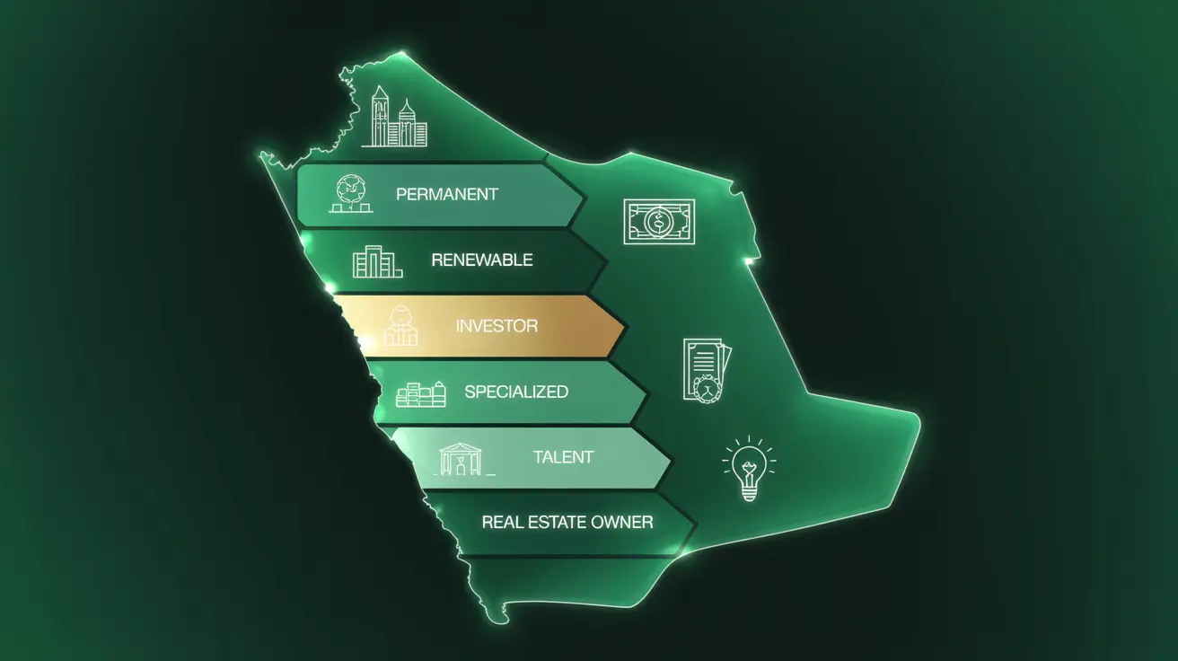 Premium Residency Types in Saudi Arabia – Full Breakdown (2025)